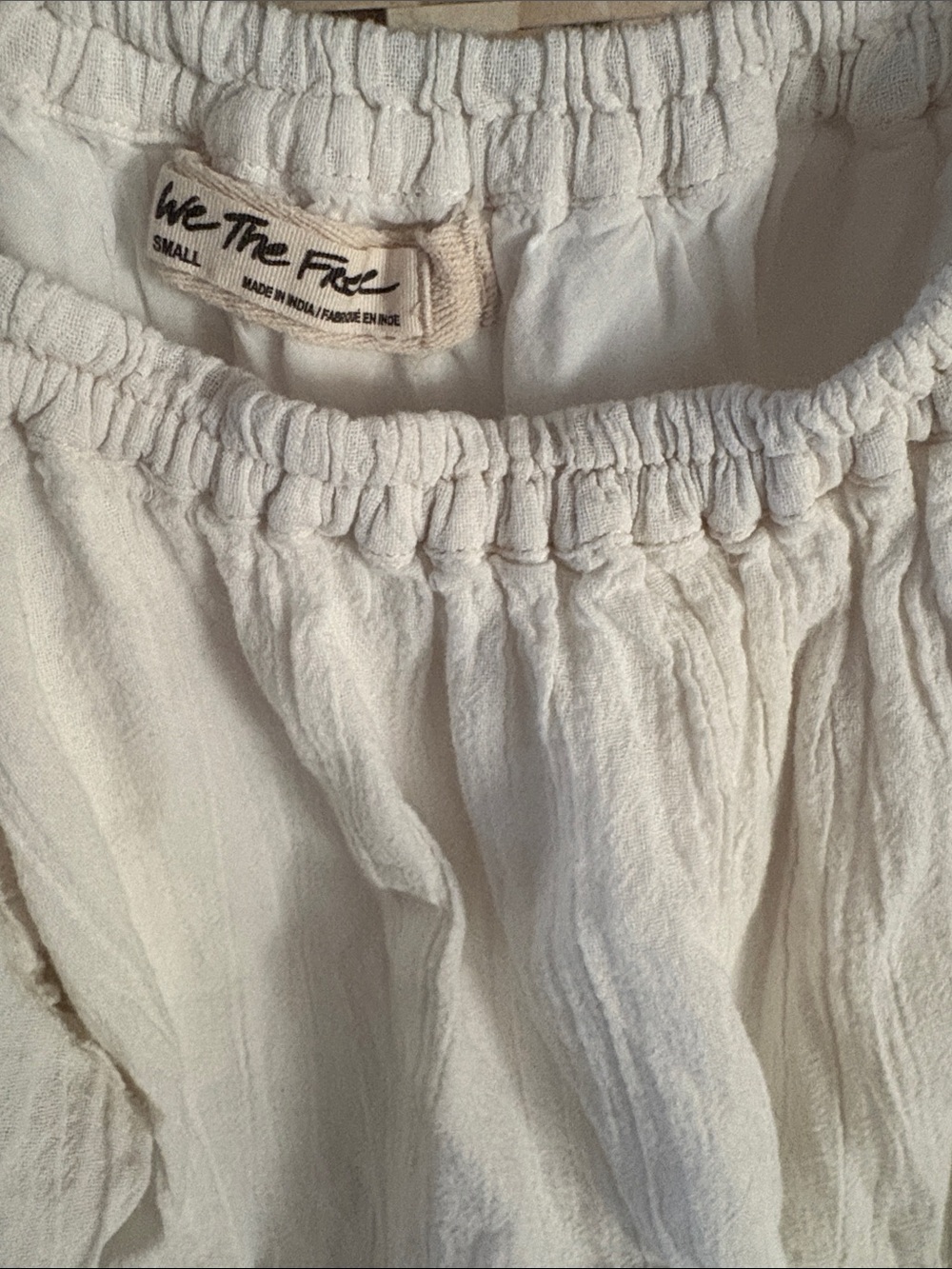 We the free Parfait Bubble Top - White/light cream - Picture 2 of 3